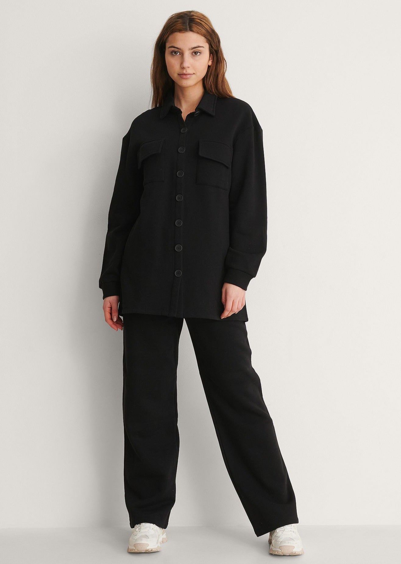 Straight Jersey Pants