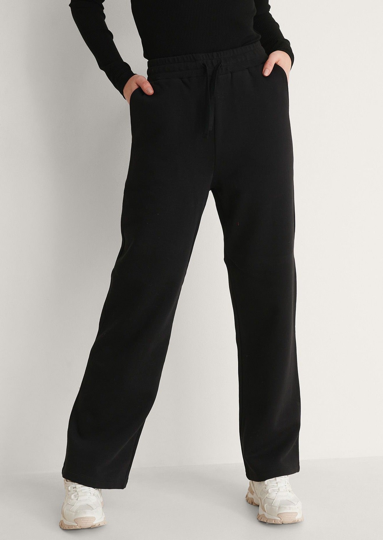 Straight Jersey Pants