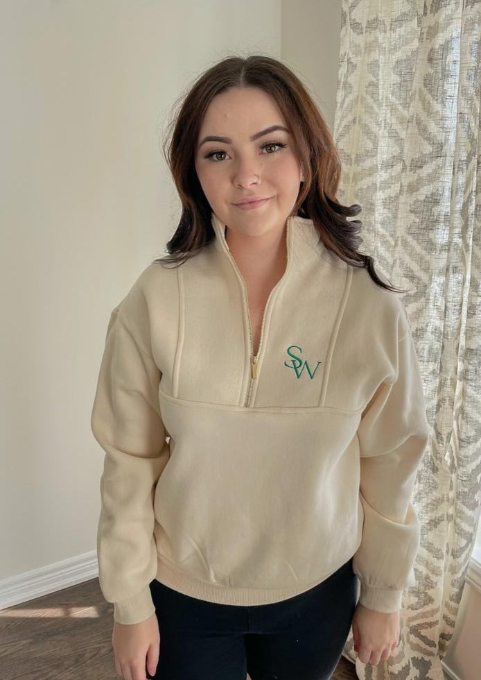Minnie Zip Sweater