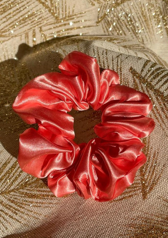 Peach Scrunchie