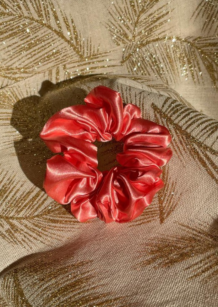 Peach Scrunchie