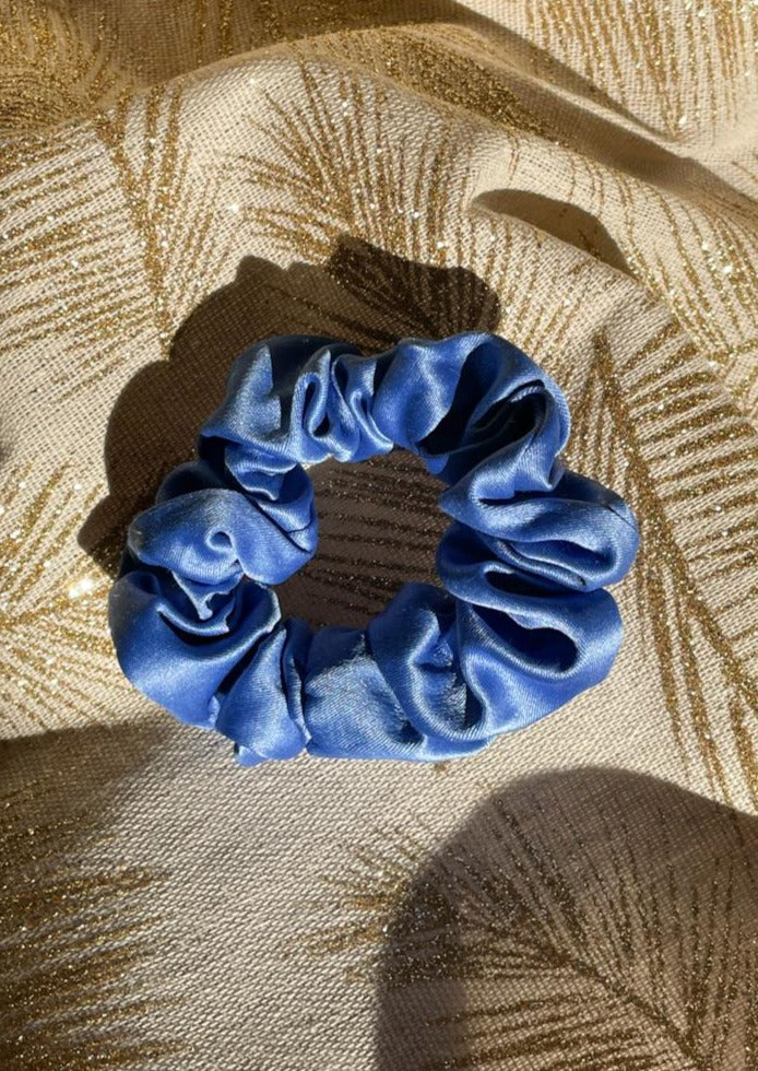 Persian Blue Scrunchie